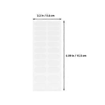 Transparente Nagellack-Schutzstreifen für Nailart, 4 Stück, Maniküre-Schutz