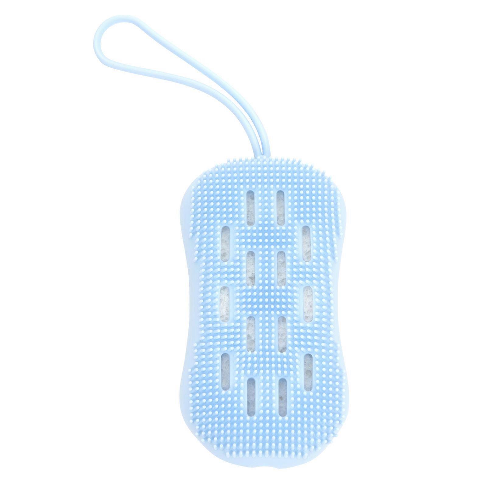 Silicone Shower Brush for Bathing 1Pcs Practical Mud Sponge Bath Brush
