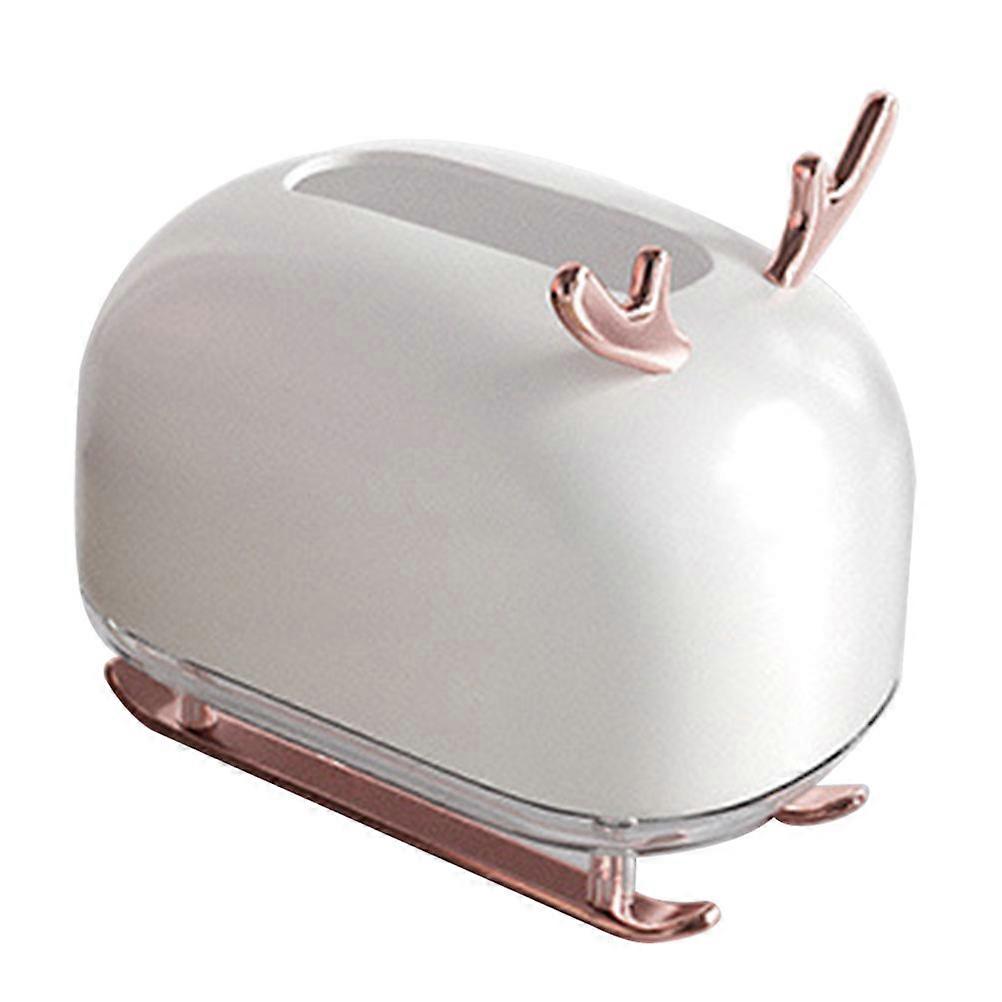 ABS Material Tissue Holder for Napkin Storage 1Pcs White Box