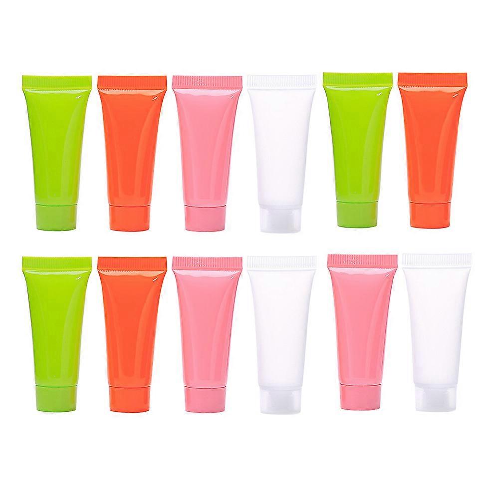 Cosmetics Dispensing Bottle Portable for Storage Use 40Pcs 10ml Assorted Color