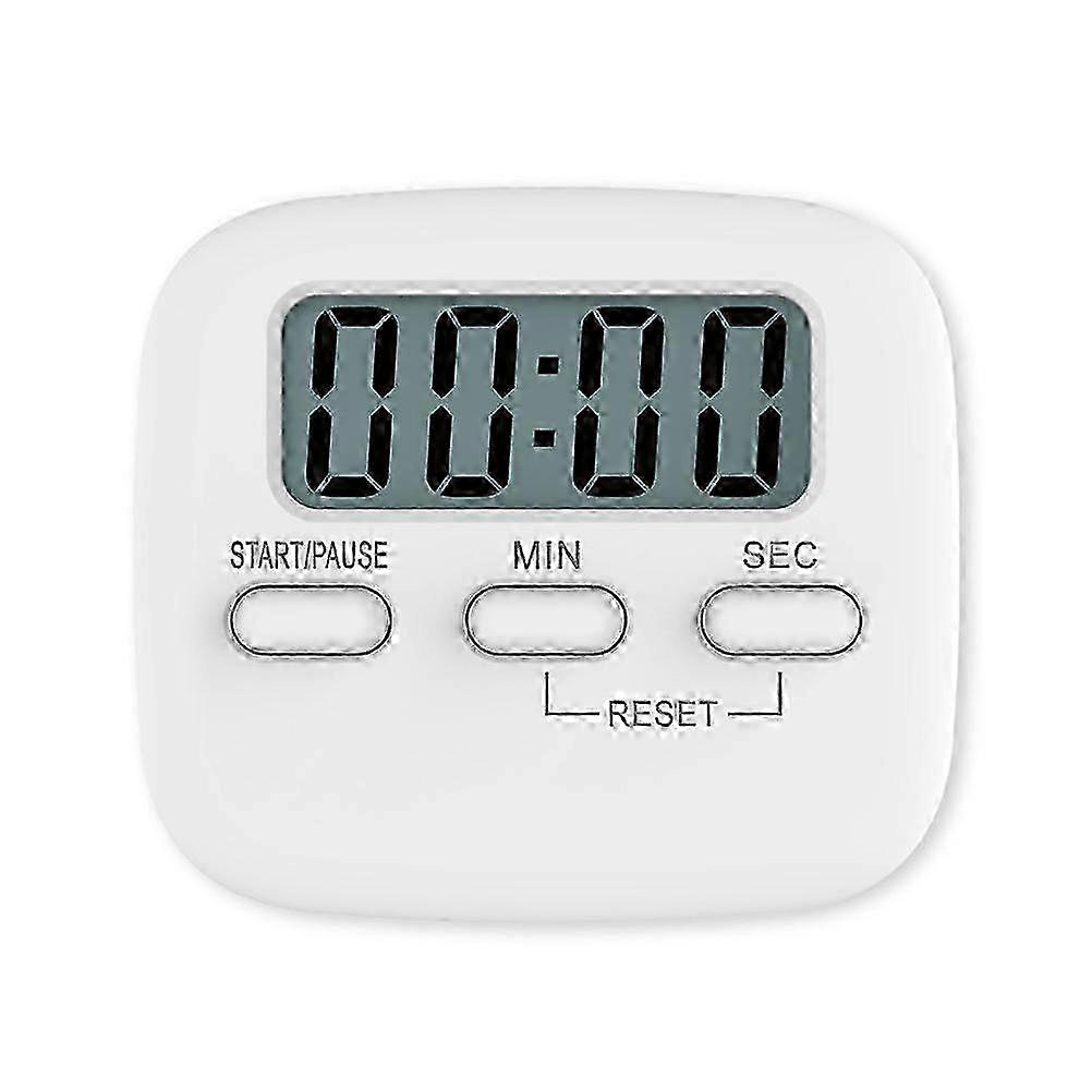 2025 1 Pcs LCD Display Kitchen Cooking Baking Timer Home Gym Student Timer Baking Countdown Timer with Magnet