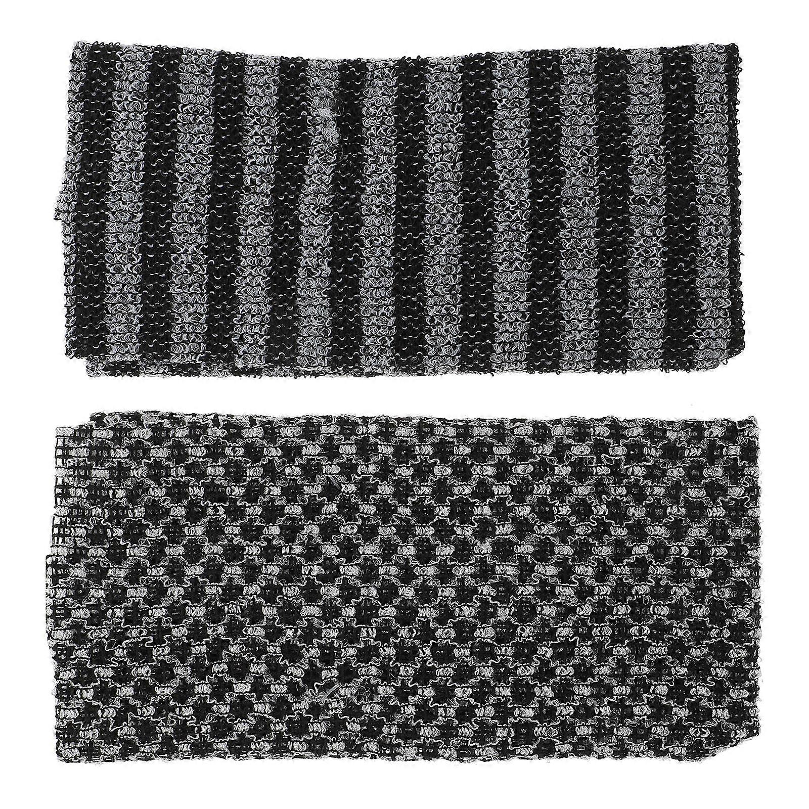 Back Scrubbers Comfortable Bath Towels for Bath 4Pcs Black Material