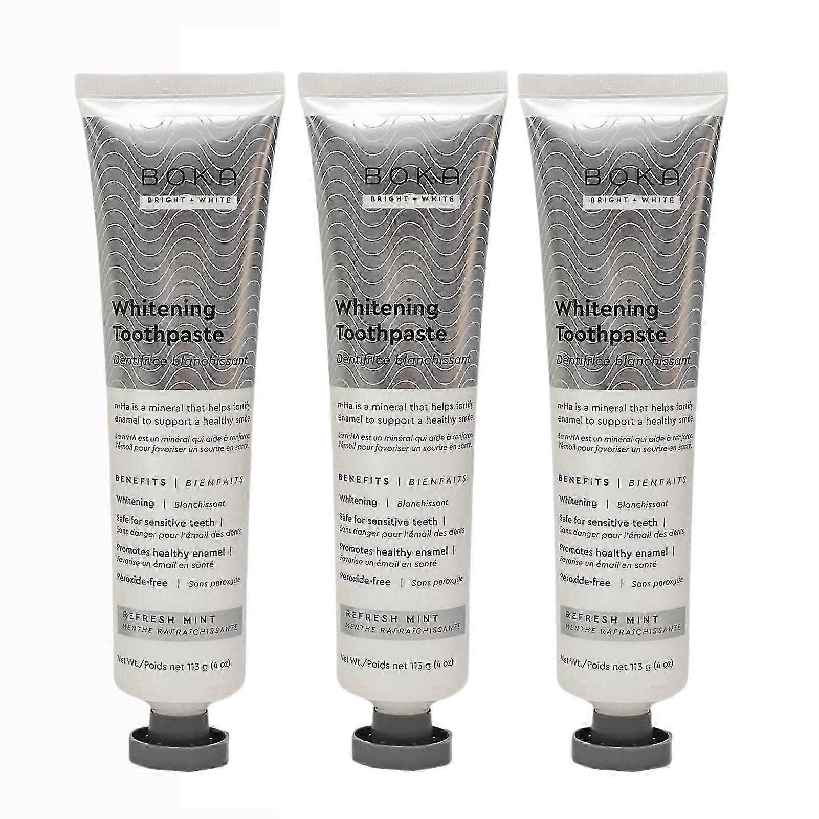 Fluoride Hydroxyapatite Toothpaste for Sensitive Teeth, Enamel  and Whitening