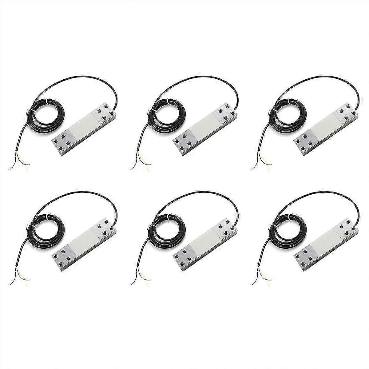6X 200 Kg Electronic Scale Sensor Digital Load Cell Weight Sensor Platform Load Cell Single Point Be