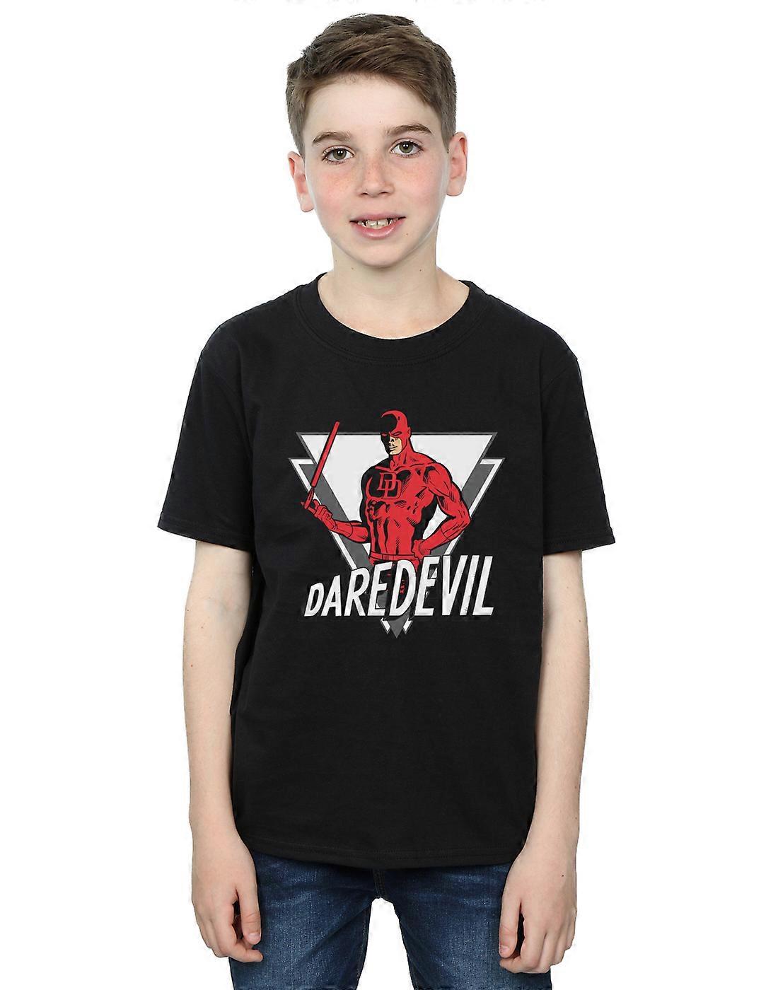 Marvel Boys Daredevil Triangle T-Shirt