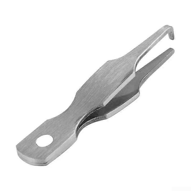 Stainless Steel Fishing Pliers with Precise Ring Opening, Compact Lightweight Split Ring Design