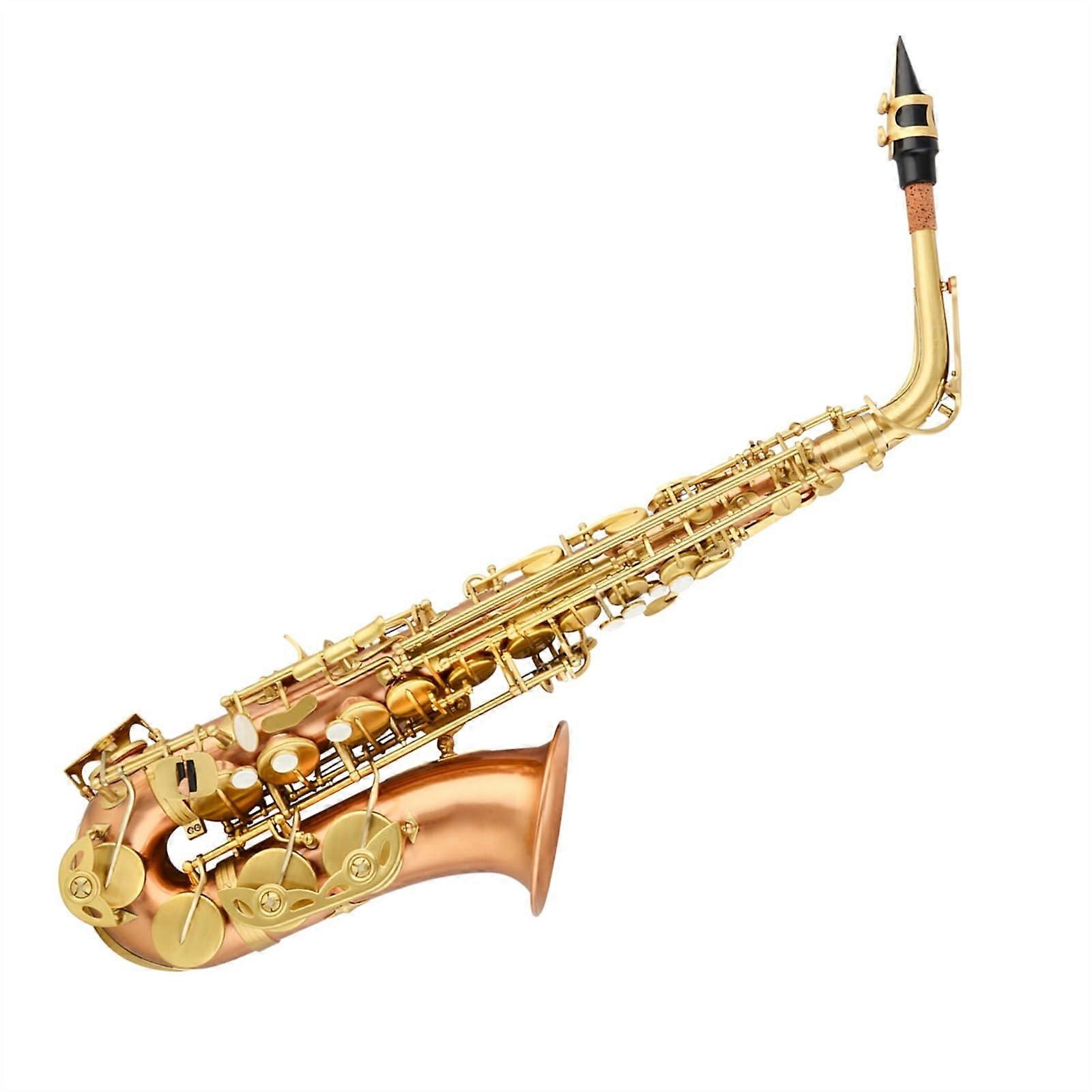 Professional Alto Saxophone EFlat Phosphor Bronze Powerful Sound with Backpack Case for Beginner