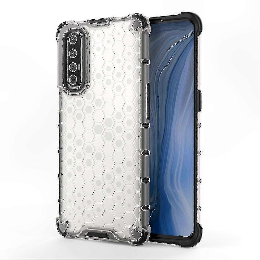 Shockproof Honeycomb PC + TPU Case for  Reno 3 Pro