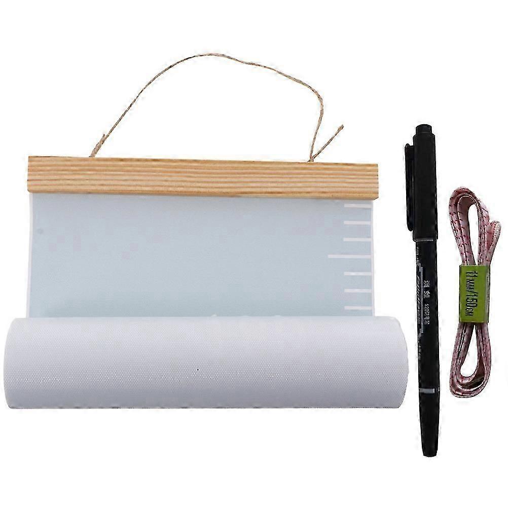 Kids Height Wall Chart Growth Chart Hanging Ruler with 5Sets for Room