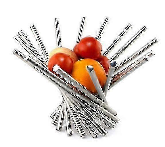 Creative Rotating Stainless Steel Fruit Basket