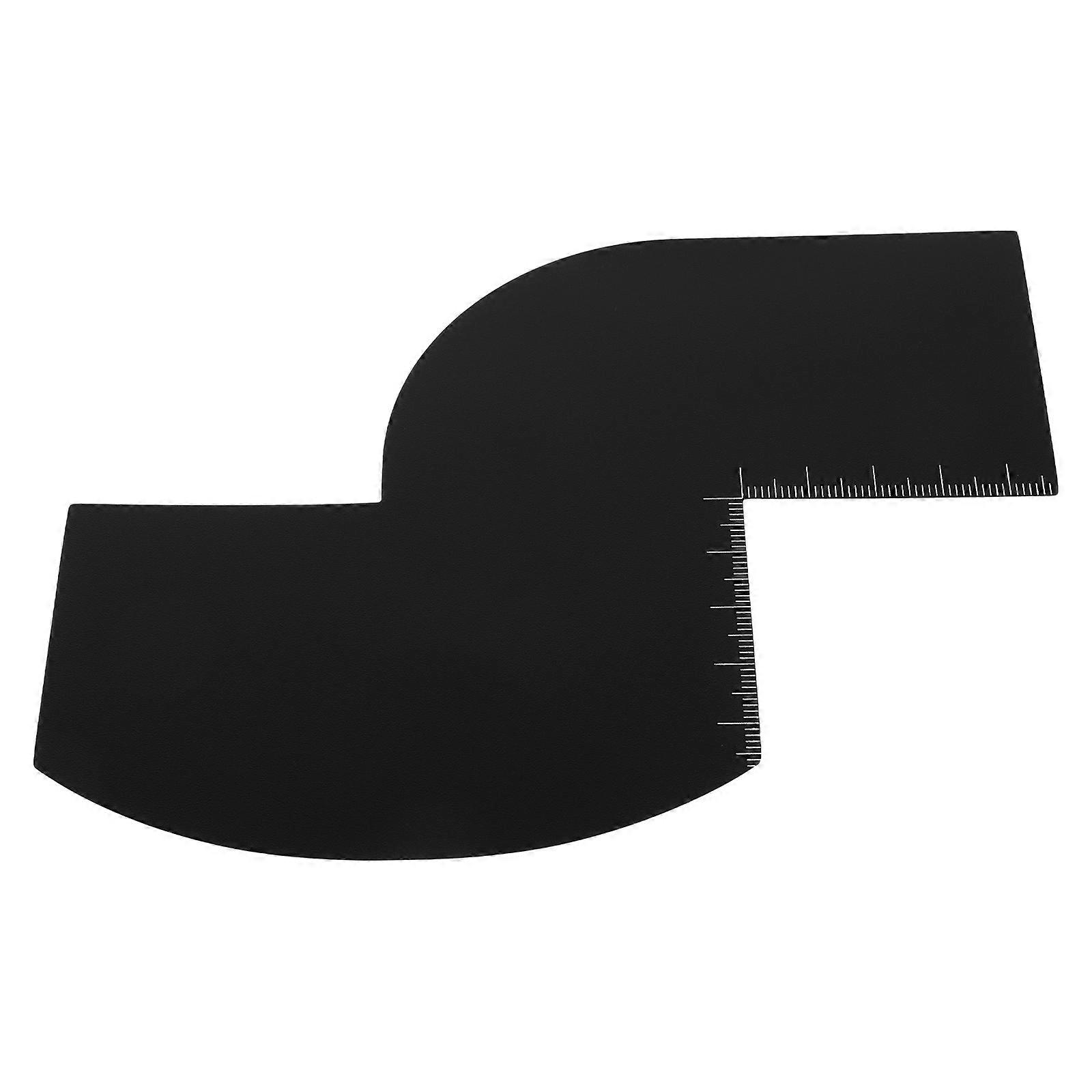 Beard Styling Card Barber Tool with Measurement Indicators for 2Pcs Set