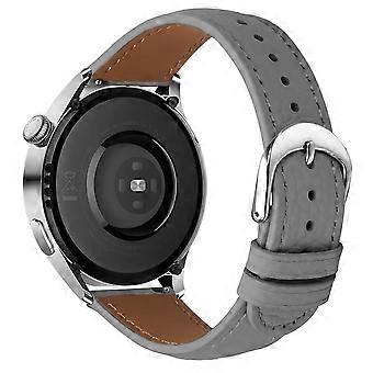 Replacement Strap for Huawei Watch GT 3 SE/GT 3 Pro 46mm Litchi Texture PU Leather Watch Band with M
