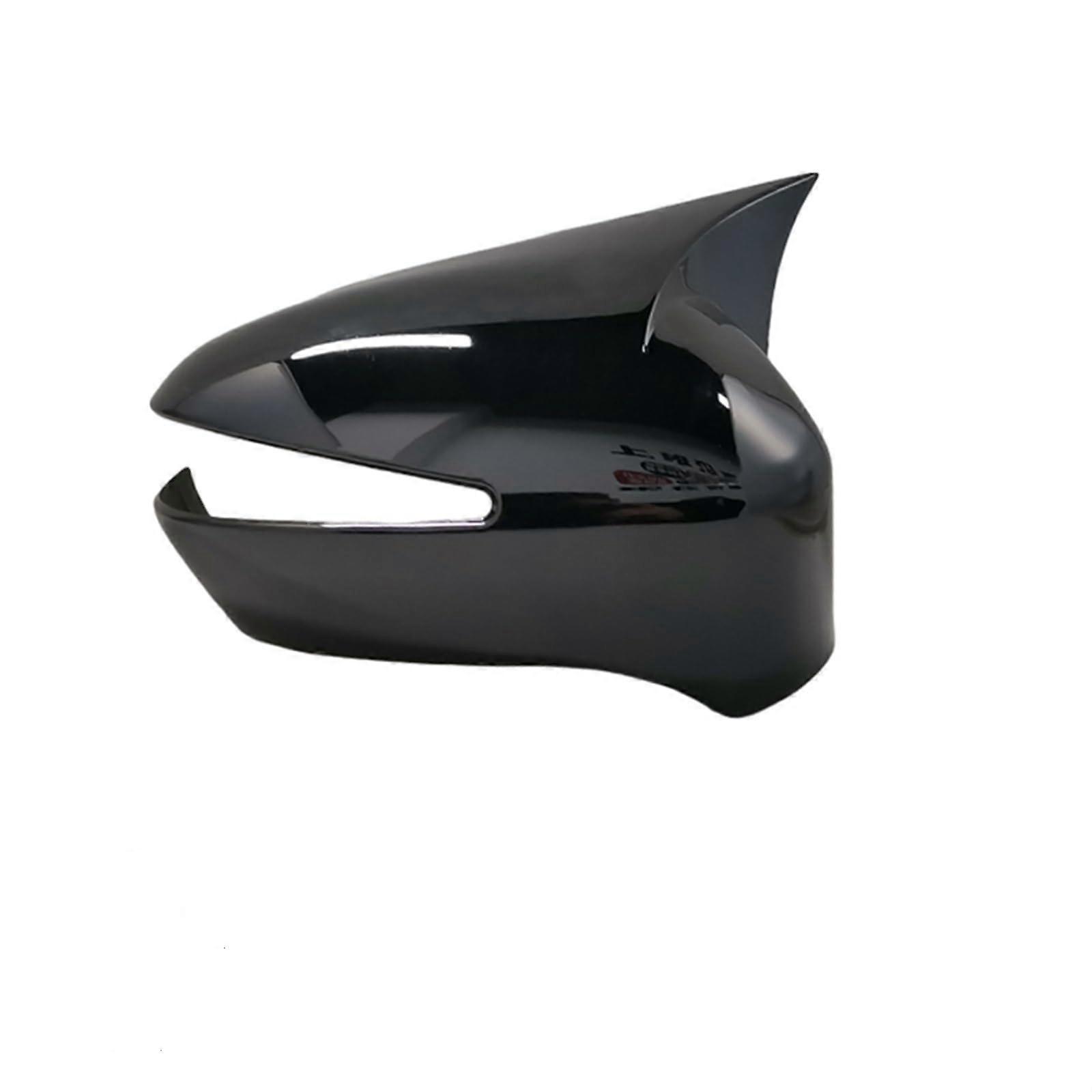 Glossy Black Side Mirror Cover Left ABS Protector Scratch Resistant for Honda Civic FD6 20062012
