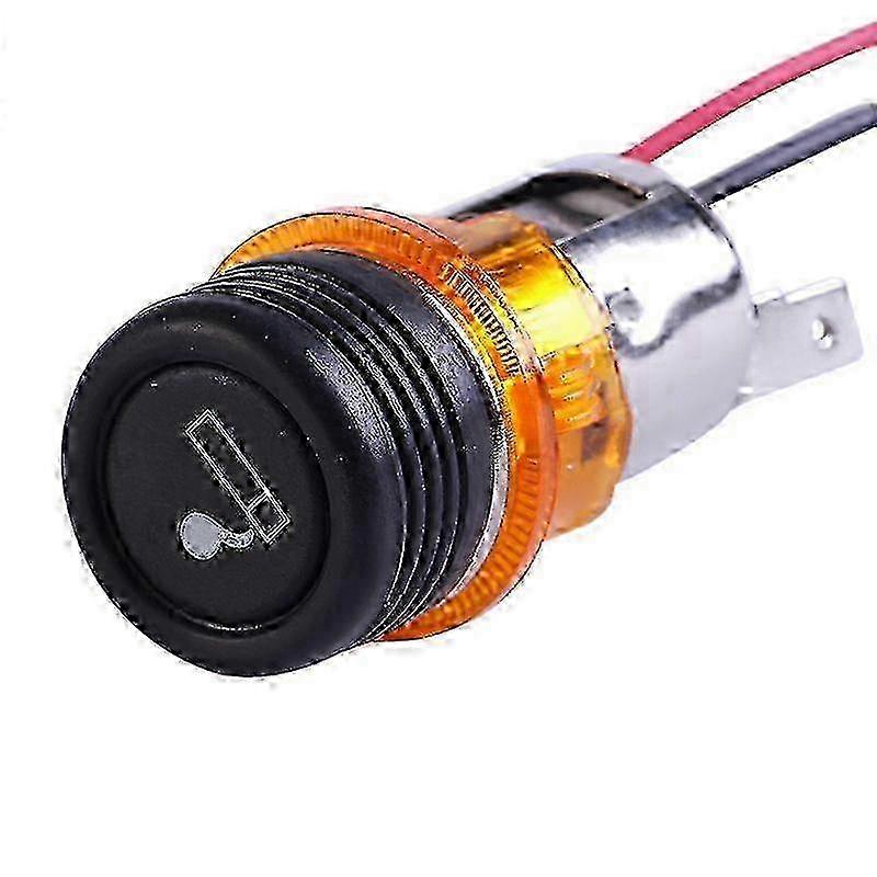 12V Rode LED Verlichte Auto Sigarettenaansteker Socket