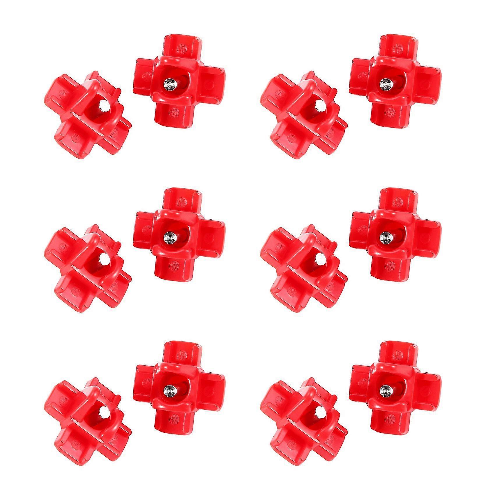 12 Pack - Horizontal Side Mount Automatic Poultry Nipples - Clean Drinker Waterer For Chicken Or Quail