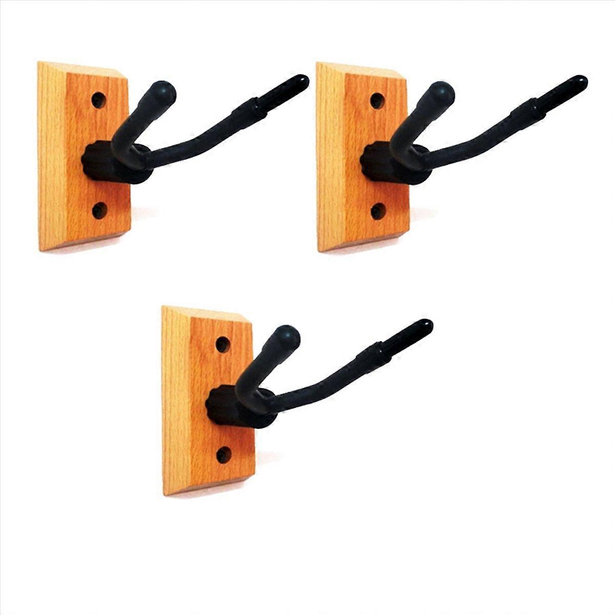 Violin Wall Hook Solid Wood Base Violin Rack Can Hang Violin Bow