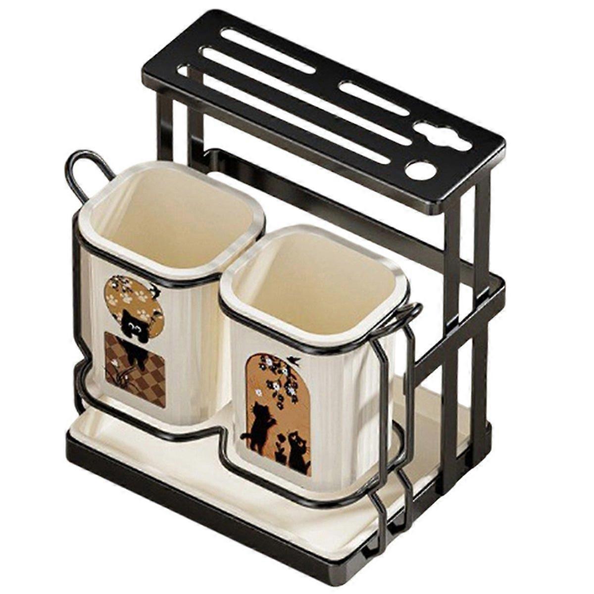  Storage Rack
Integrated Knife Organizer