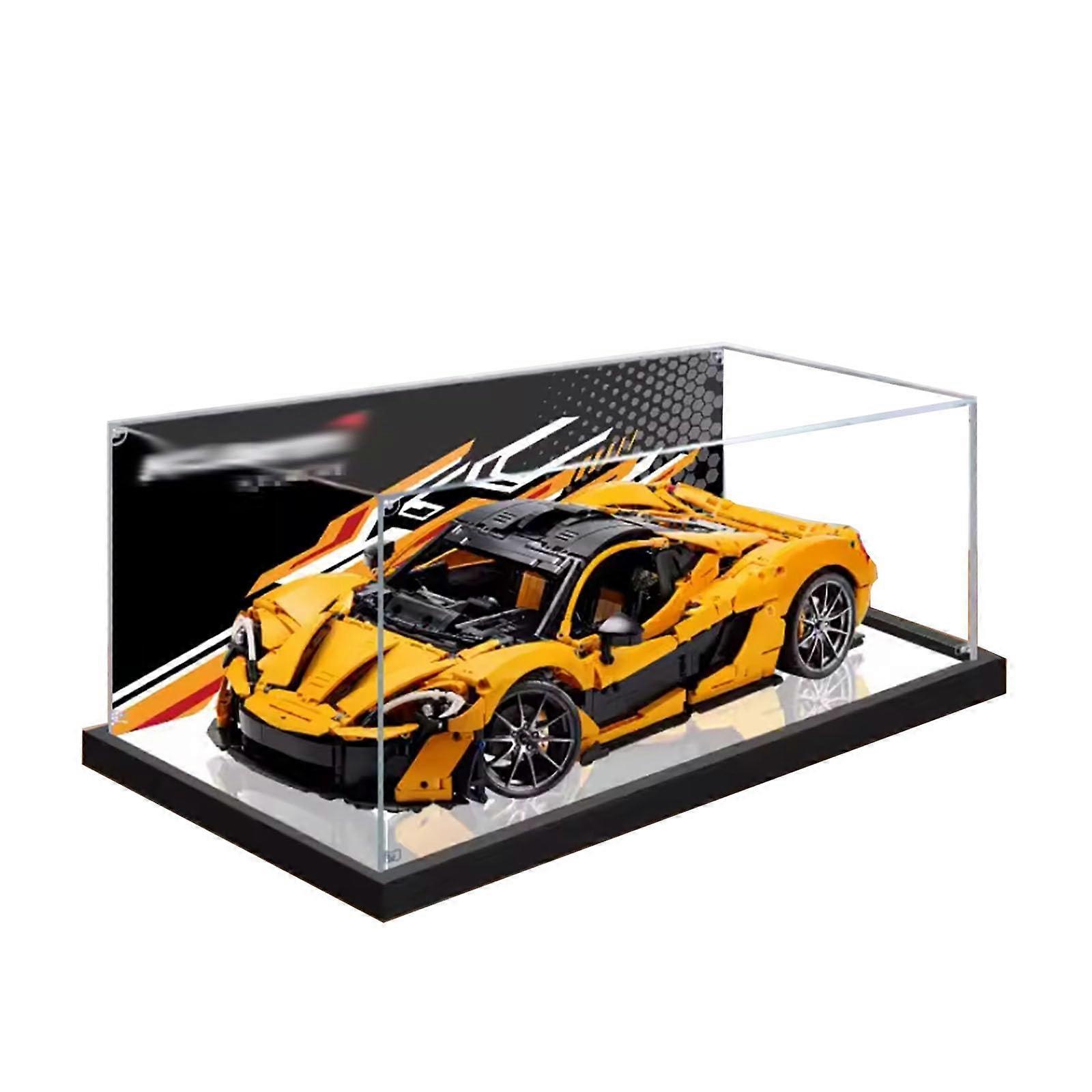 Acrylic Display Case for  Technic 42172 Dustproof Transparent Showcase with Impact Resistant Shield
