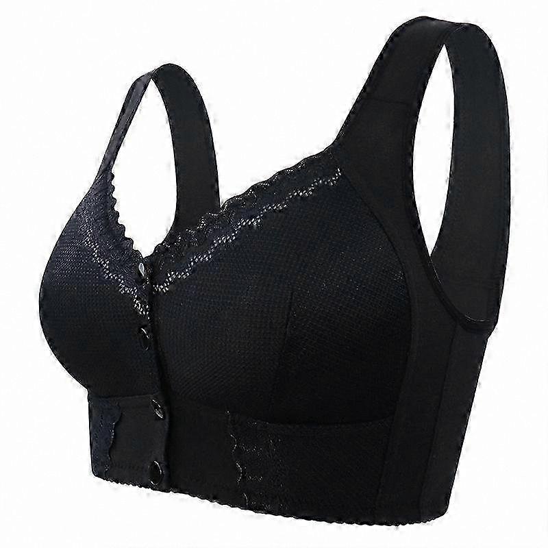 Front-Closure Breathable Bra Designed for Seniors