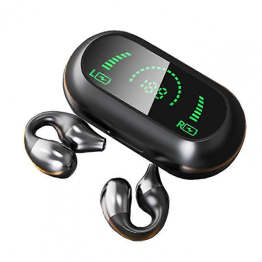 Bluetooth Earclip Headphones Bone Conduction Technology Painless