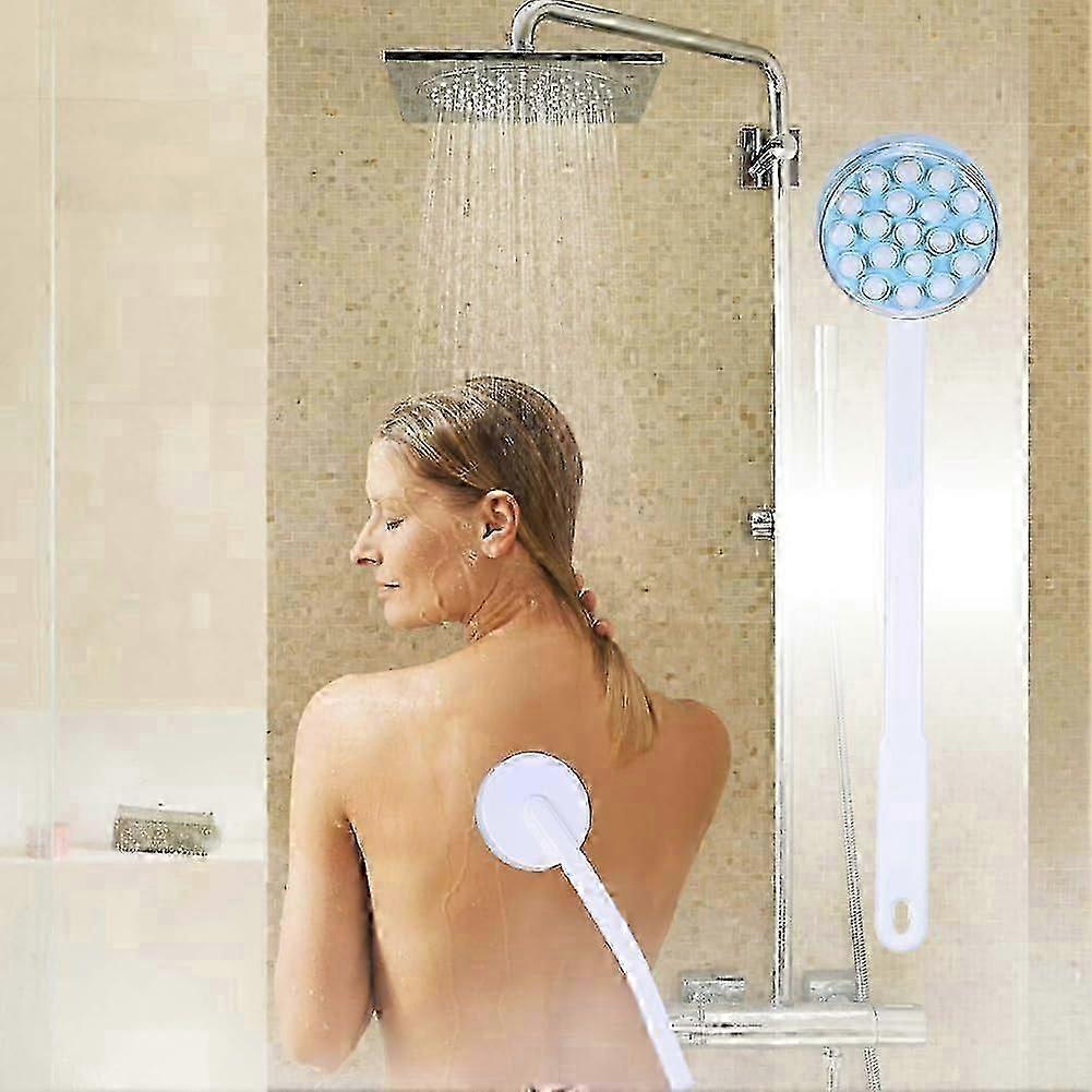 Back Lotion Applicator with Extra Long Handle and Gentle Massage Rollers compatible Easy Self Application