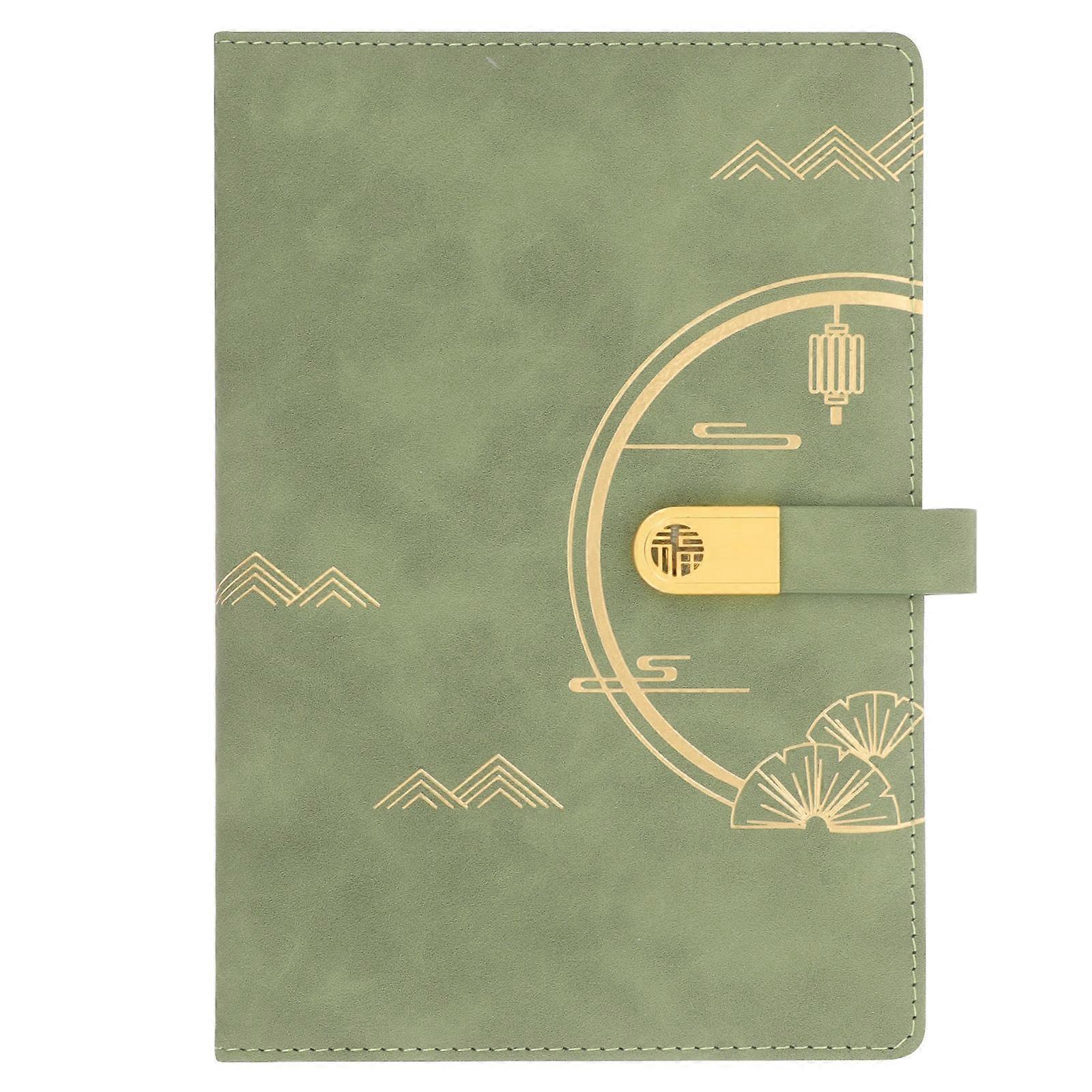 Green Planner Notepad for Writing Daily Schedule Notepad with Paper