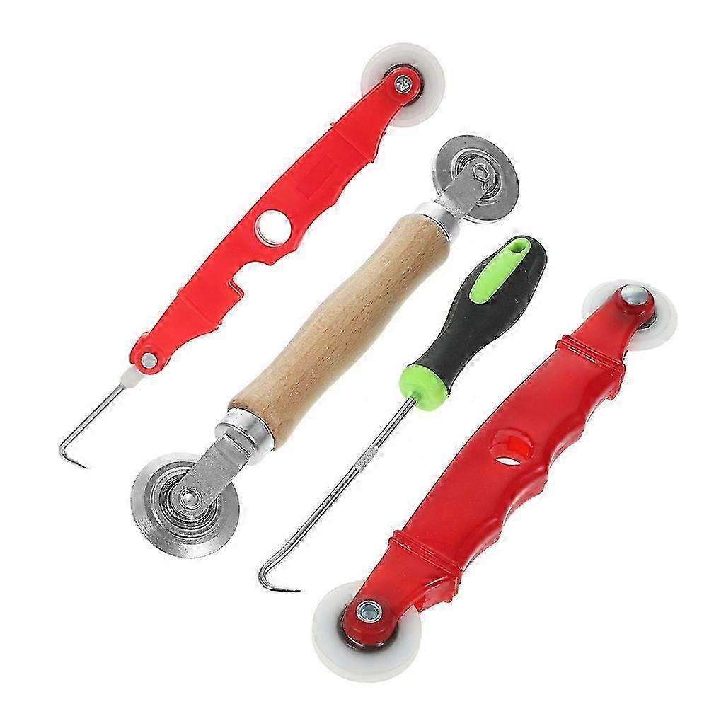 4Pcs Screen Roller Tool Spline Roller for Window Screen Replacement Home Use