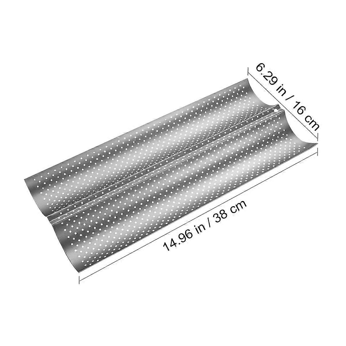 Bread Stick Baking Mould for Baking 2 Slots Tray