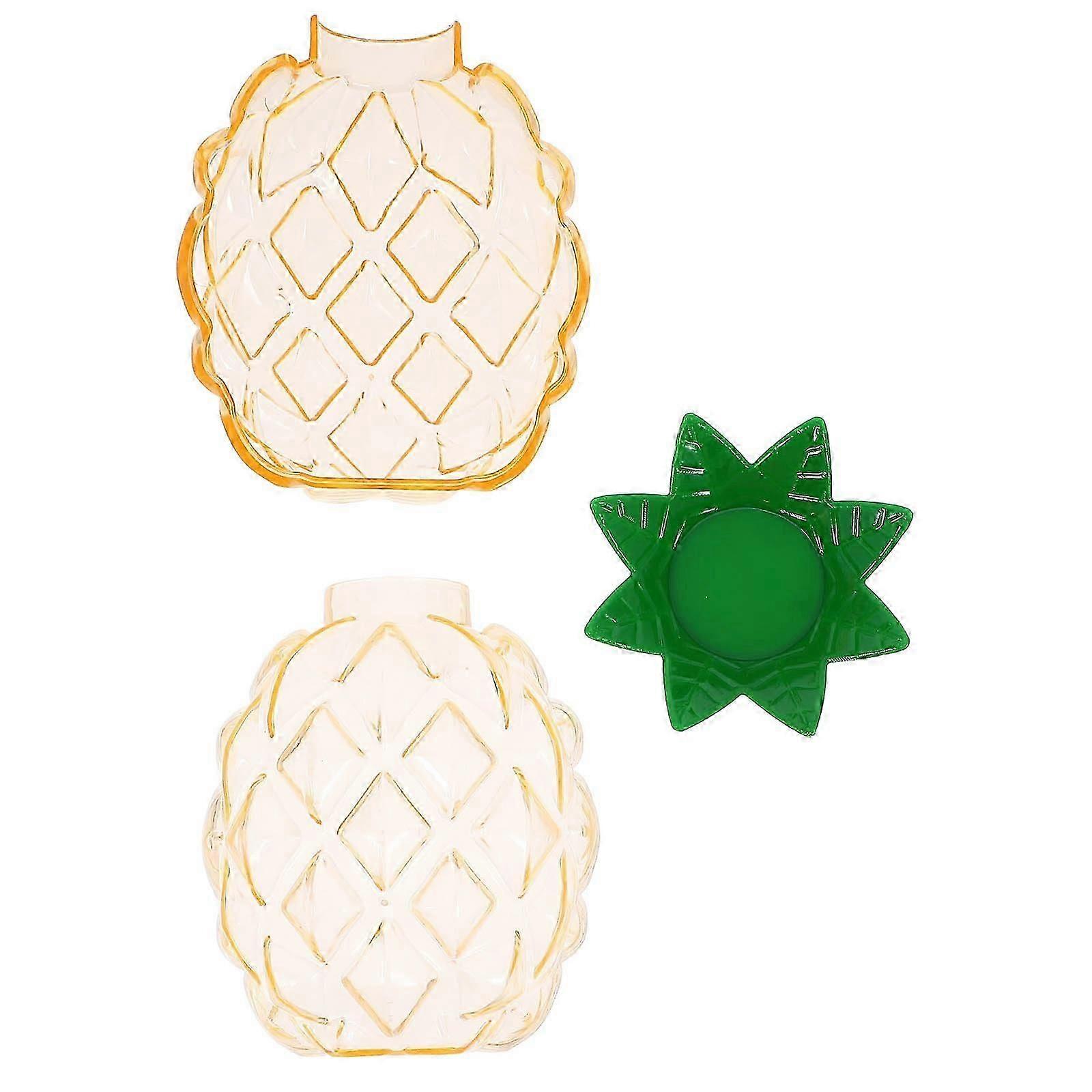 24Pcs Pineapple Candy Storage Boxes Plastic for Wedding Favors