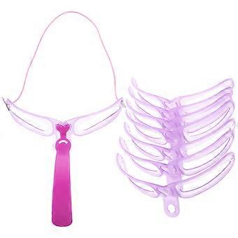 Maquiagem Stencils Sobrancelhas Shaper Sobrancelhas Modelagem de Sobrancelhas Stencils Eyebrow Shaping Kit
