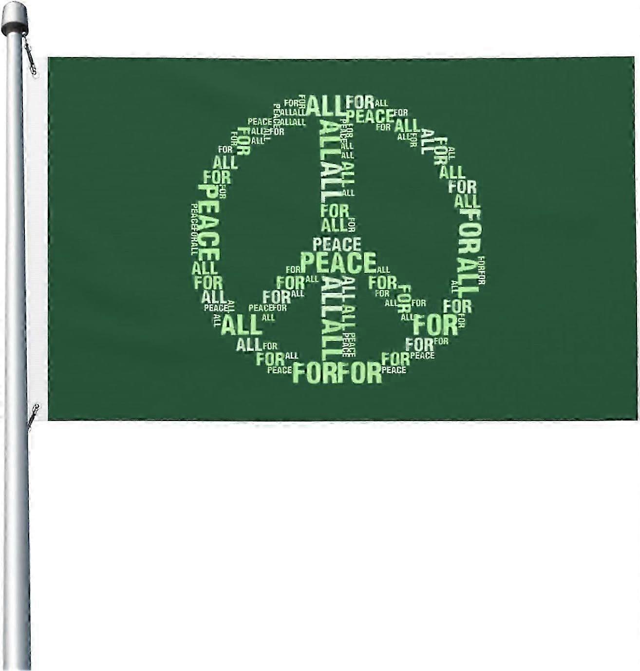 Grønt fredstegn Flag QI 1918