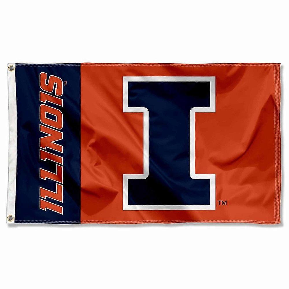 Illinois Fighting Illini Flag QD1302