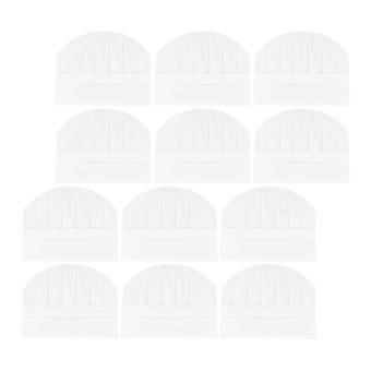 White Kids Paper Chef Hats for Cooking Role Play 60Pcs Disposable