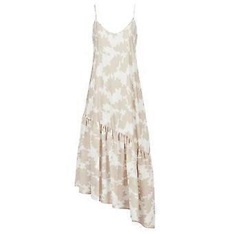 Armani Exchange Womens/Ladies Tie Dye Asymmetric Hem Maxi Dress