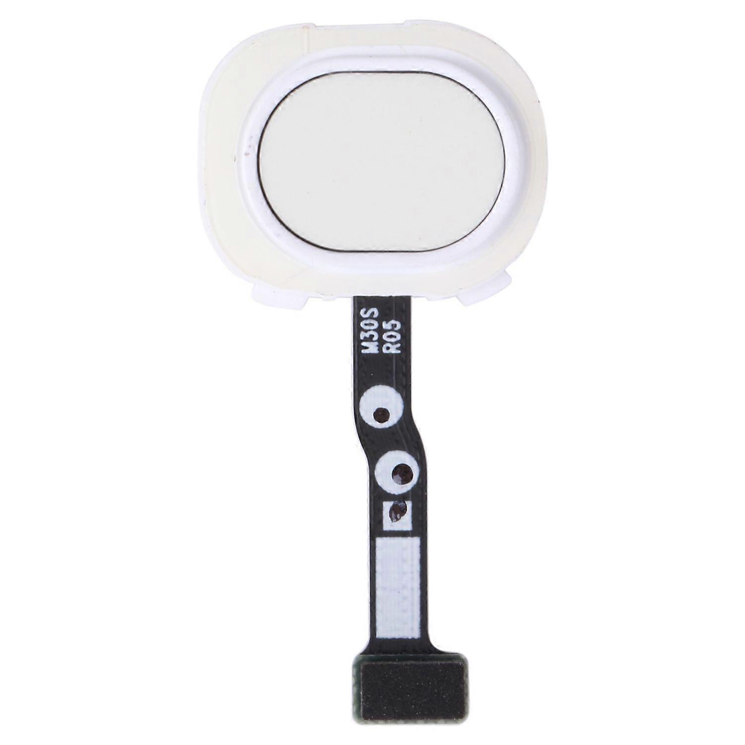 Fingerprint Sensor Home Button Flex Cable for Samsung Galaxy M30s White