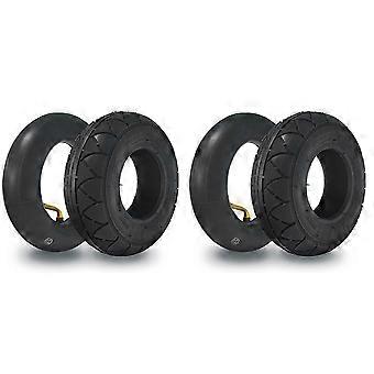 2er-Set 200x50 Reifen & Schlauch, kompatibel mit Razor E100, E150, E200, Power Core E100, PowerRider 360, Crazy Cart, EPunk, E-Scooter Reifen