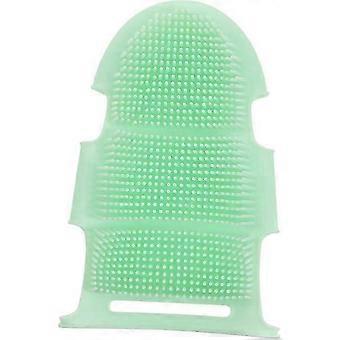 2Pcs Silicone Bath Brush Exfoliating Body Brush Facial Massager Baby Spa Brush Bath Sponges For Body Washing Sponge Massager