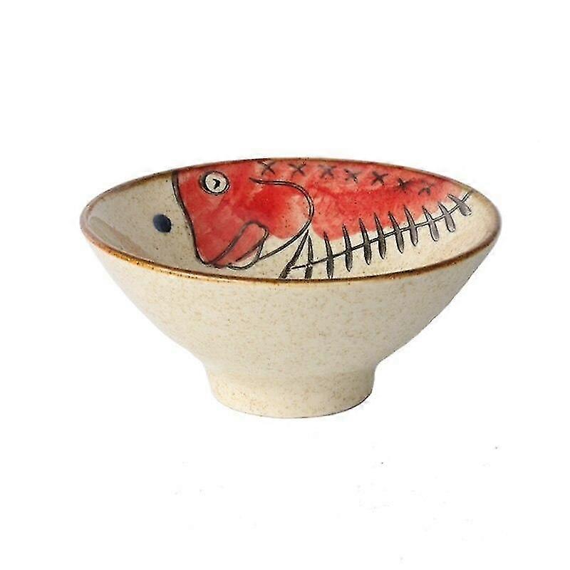 ceramic tableware glazed hand painted inch high base household