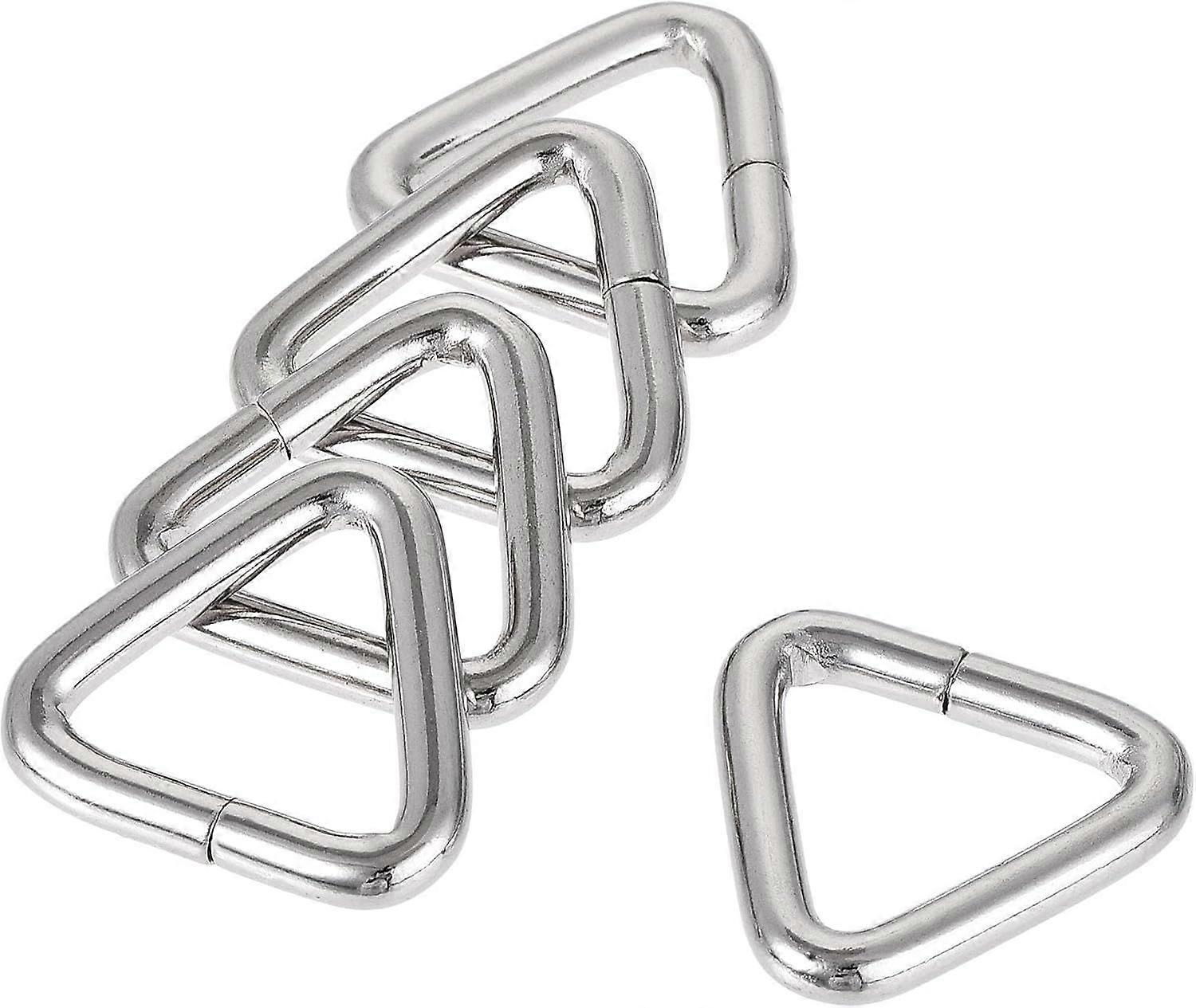 Triangle Ring Buckle, 0.79"(20mm) Inner Width for Hardware Strap DIY 30pcs