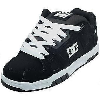 DC Shoes Stag Herren-Skateschuhe in Schwarz-Weiß