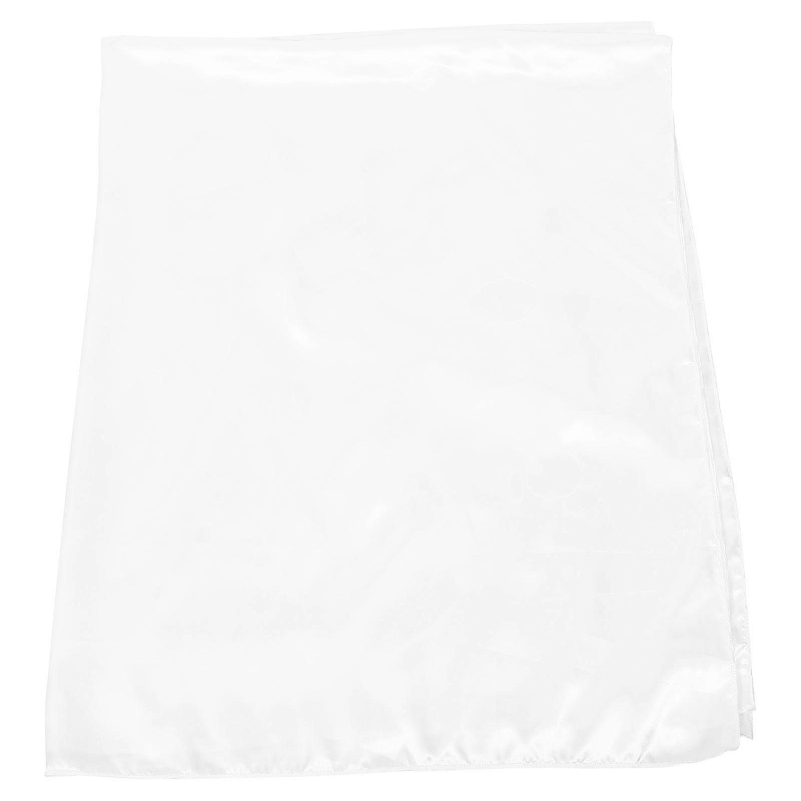 Washable White Table Cloth Polyester Tablecloth for Wedding 5Pcs
