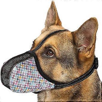 Soft Muzzle for Medium Dogs, Adjustable Breathable Pet Muzzle, Anti-Biting Barking Chew, XL Size, Color 2