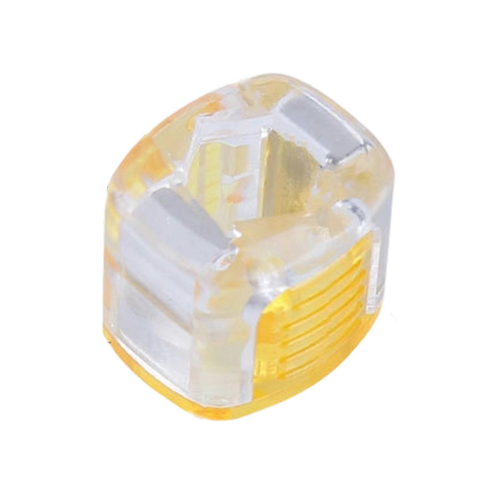 Double Function Screwdriver Magnetizer Demagnetizer 1/4inch Hex Tool For DIY And Professional Quick Magnetization  Yellow