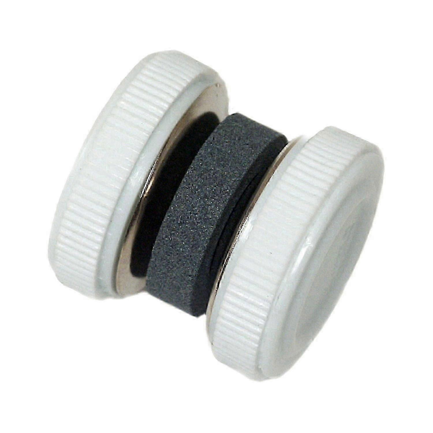 Roller Style Knife Sharpener, 2 inches Length, White, Chef Craft Select