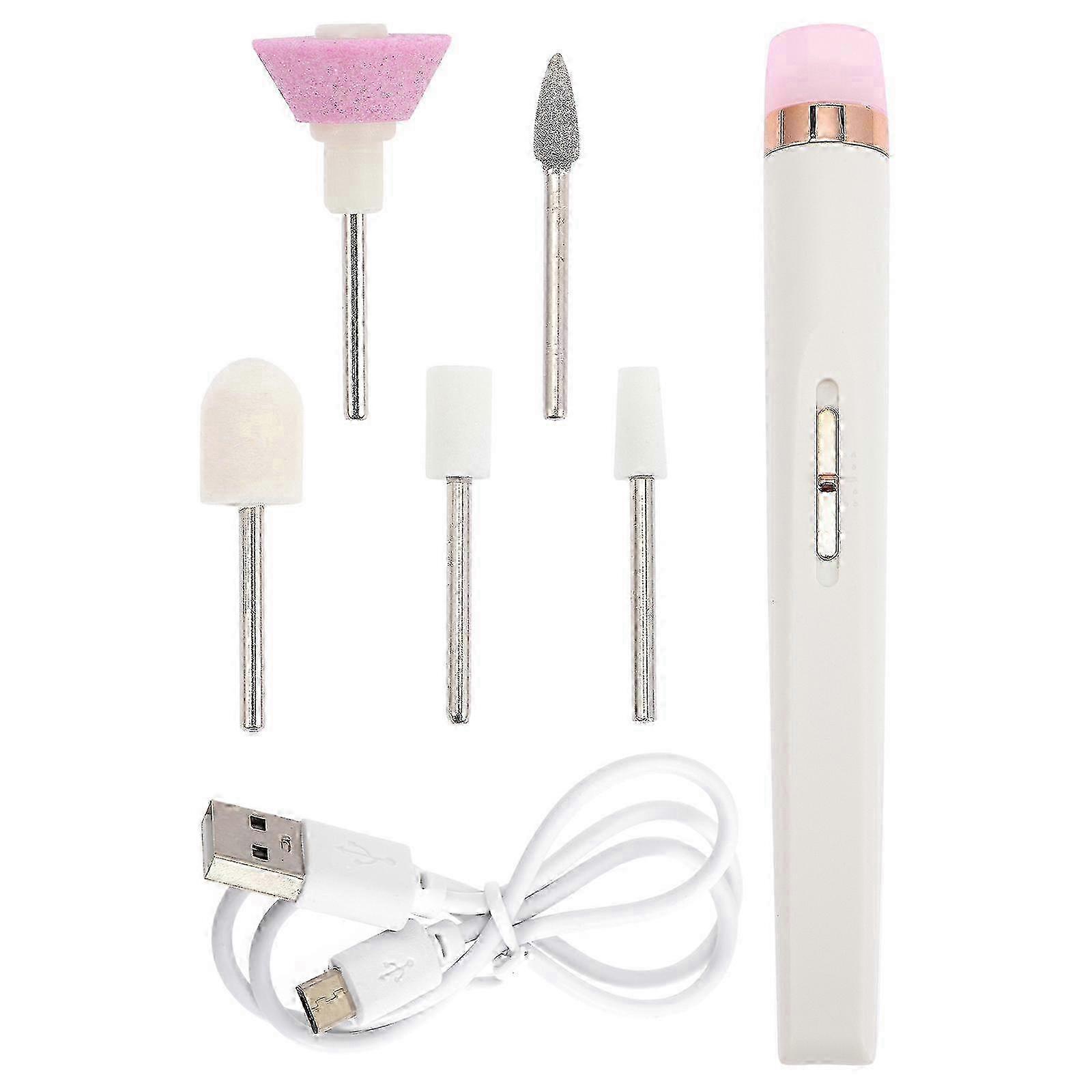 1 Set Nail Drill Kit Practical Nail Art Machine Kit Portable