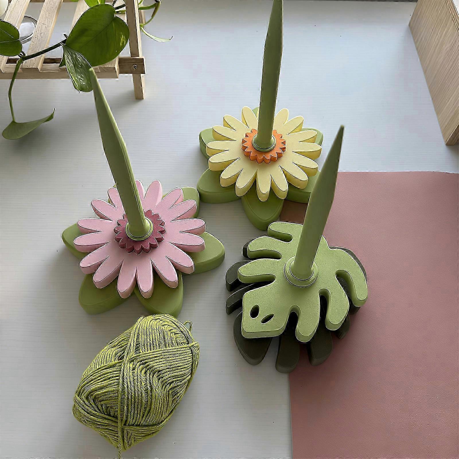 Portable Rotating Yarn Dispenser