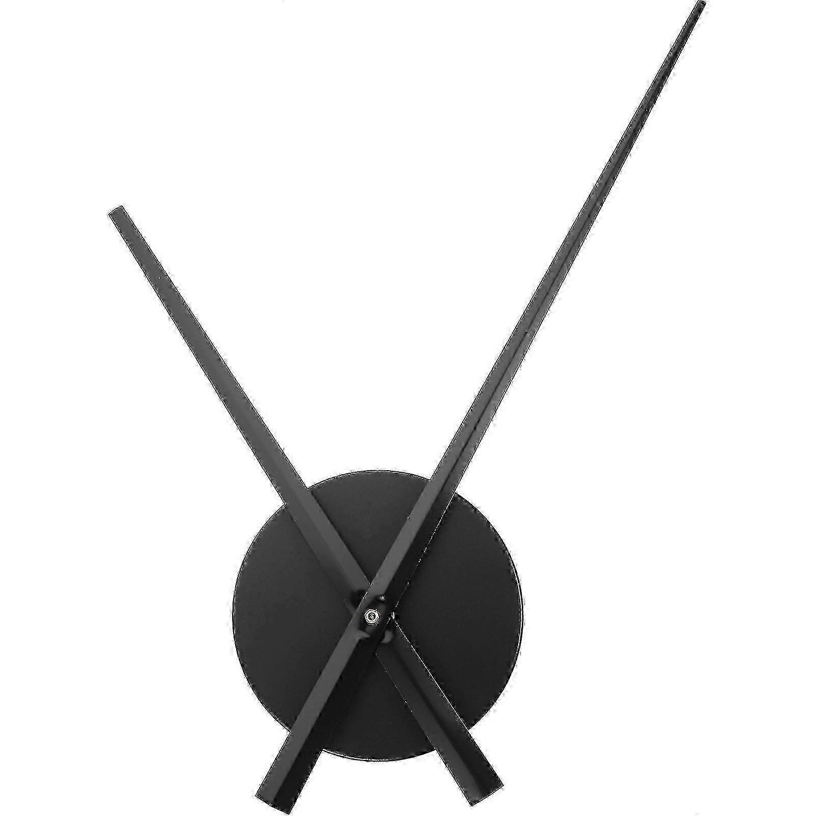 Silent 3D Hands Metal Wall Clock