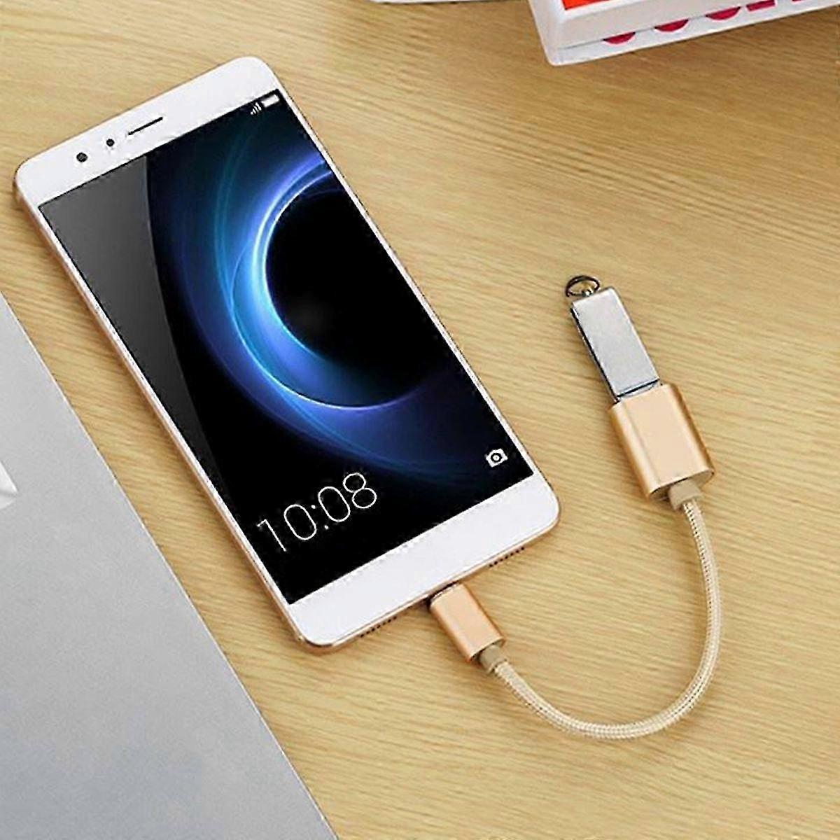 USB-C OTG Adapter Aluminium