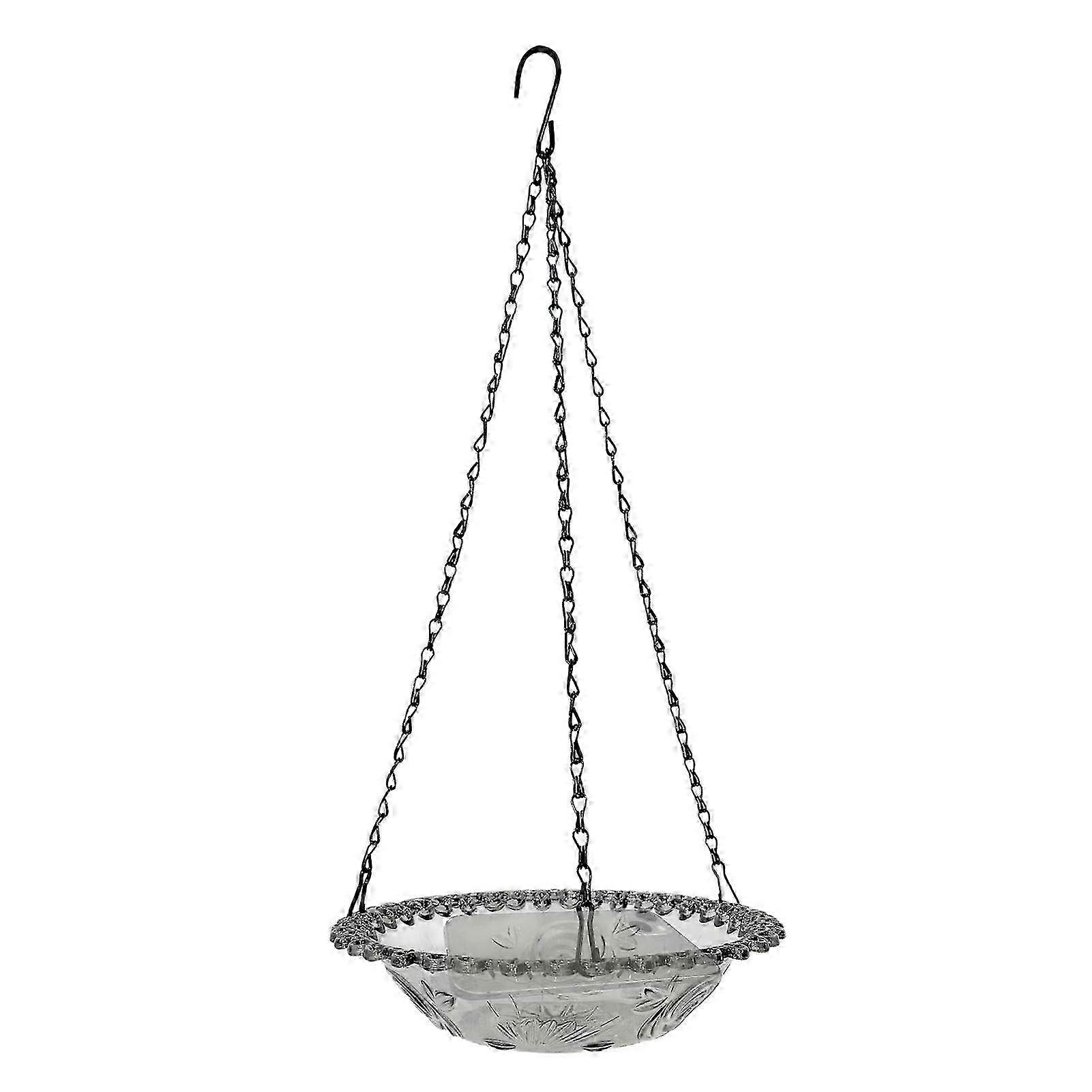 Solar Bird Feeder Tray Durable Easy Clean