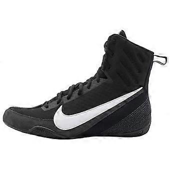 Nike MACHOMAI 3 Breathable High top Training Shoes Unisex Black White HF7333-001